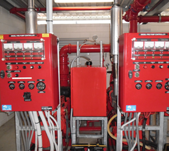 Fire pump controls