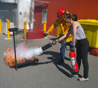 Extinguisher Training